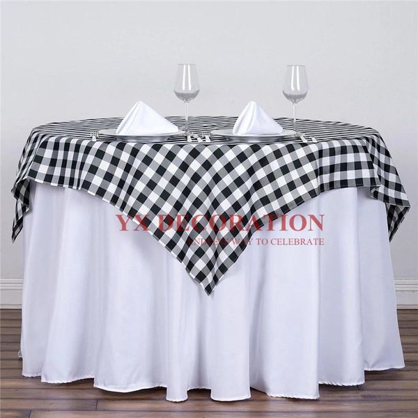 nice looking checkered gingham polyester table cloth overlay round rectangle tablecloth for banquet wedding event decoration
nice looking checkered gingham polyester table cloth overlay round rectangle tablecloth for banquet wedding event decoration