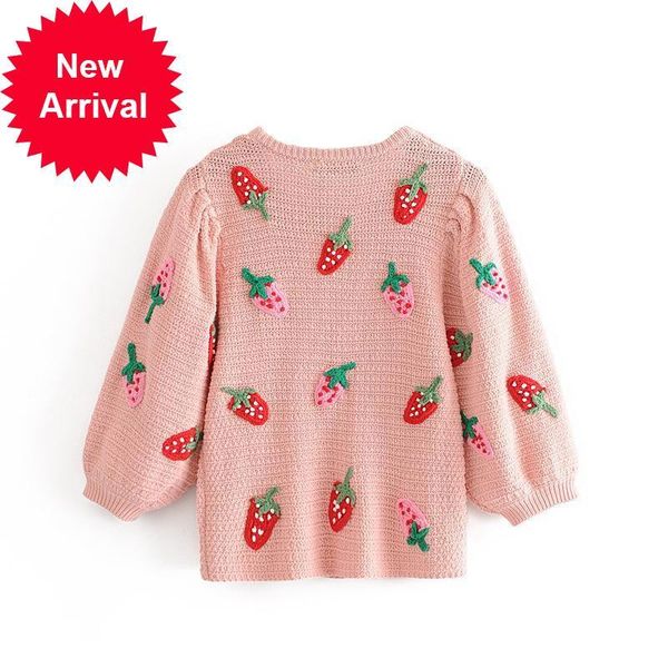 2021 new strawberry standard manner sweet women autumn shirt o-neck summer pink leather clothes jumper loose clothing sddk, White;black
2021 new strawberry standard manner sweet women autumn shirt o-neck summer pink leather clothes jumper loose clothing sddk, White;black