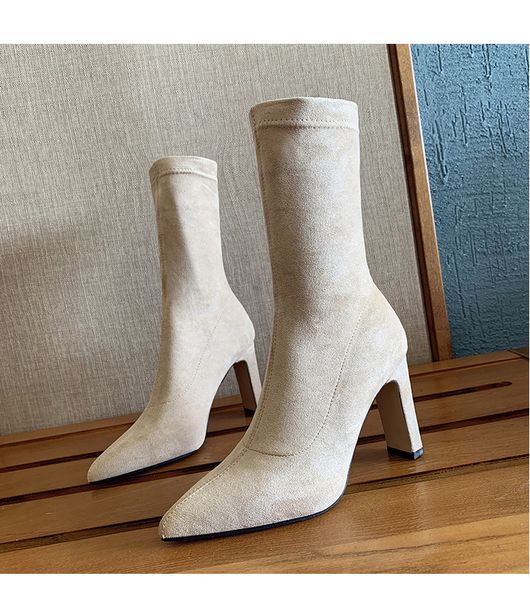 2021 new europe the states style for autumn and winter chunky-heel fang gen tube of heels pointed boots zpoh, Black
2021 new europe the states style for autumn and winter chunky-heel fang gen tube of heels pointed boots zpoh, Black