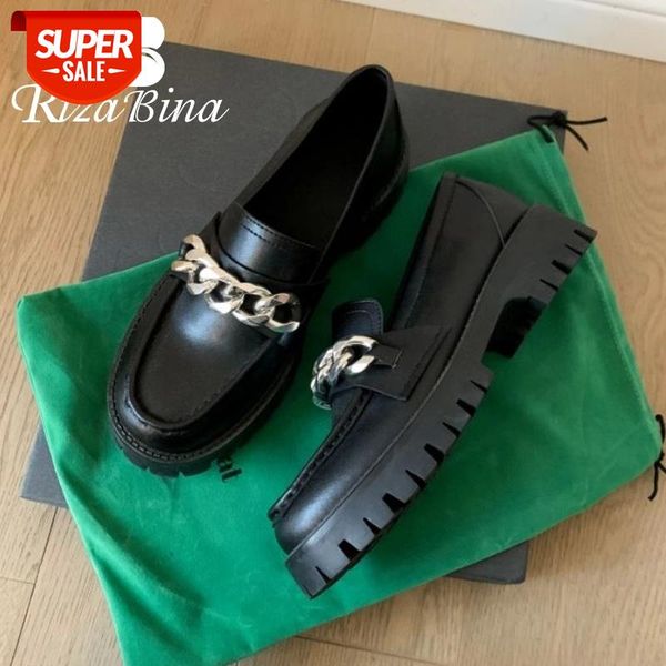 rizabina new pumps women cow leather metal chain cool women shoes thick heel party ladies footwear size 34-39 #1i15
rizabina new pumps women cow leather metal chain cool women shoes thick heel party ladies footwear size 34-39 #1i15