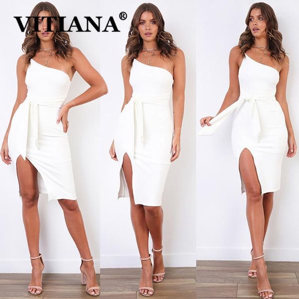 vitiana women white party dress for womens summer 2020 female sleeveless one shoulder strapless club dresses femme vestidos1, Black;gray
vitiana women white party dress for womens summer 2020 female sleeveless one shoulder strapless club dresses femme vestidos1, Black;gray