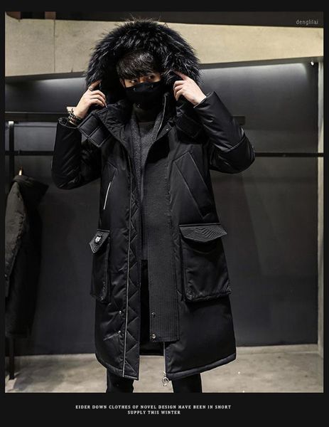 2020 winter warm jacket men business casual long thick hooded jacket windbreaker men fashion coat1, Black
2020 winter warm jacket men business casual long thick hooded jacket windbreaker men fashion coat1, Black