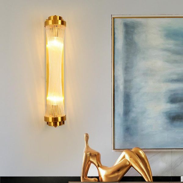 wall lamp modern glass k9 crystal light american art minimalist living room bedside study designer led lights
wall lamp modern glass k9 crystal light american art minimalist living room bedside study designer led lights