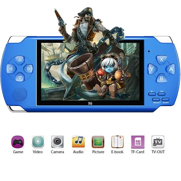 new player x6 for psp game handheld retro game 4.3 inch screen mp4 player support camera video
new player x6 for psp game handheld retro game 4.3 inch screen mp4 player support camera video