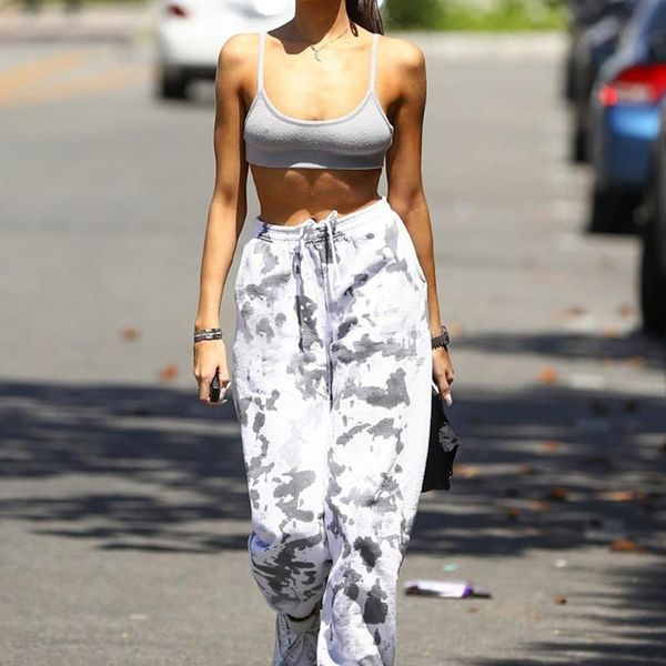 ladies dye gray camo harem pants women streetwear joggers high waist sweatpants casual loose trousers loose polyester female, Black;white
ladies dye gray camo harem pants women streetwear joggers high waist sweatpants casual loose trousers loose polyester female, Black;white
