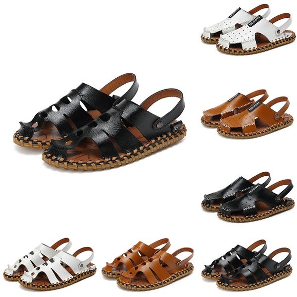 non-brand men leather sandals black white brown outdoor sandy beach mens spring summer sandals walking 39-45
non-brand men leather sandals black white brown outdoor sandy beach mens spring summer sandals walking 39-45