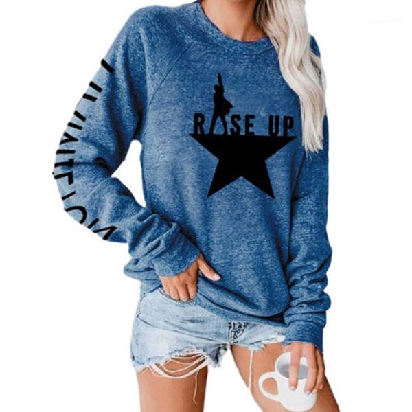 women's hoodies & sweatshirts rise up fashion casual woman star printed o neck long sleeve female pullove camisetas manga larga mujer, Black
women's hoodies & sweatshirts rise up fashion casual woman star printed o neck long sleeve female pullove camisetas manga larga mujer, Black