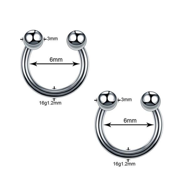 2pcs steel segment rings piercing ear tragus cartliage piercings orelha helix lip labret tongue piercing nose ear septum jewelry q sqcvpf, Silver
2pcs steel segment rings piercing ear tragus cartliage piercings orelha helix lip labret tongue piercing nose ear septum jewelry q sqcvpf, Silver