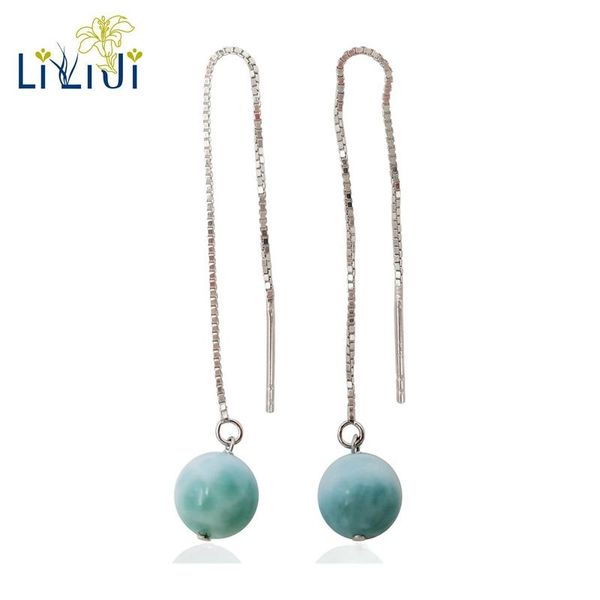 dangle & chandelier lii ji dominican larimar ear-line genuine blue stone 925 sterling silver platinum color long drop earrings for fashion w
dangle & chandelier lii ji dominican larimar ear-line genuine blue stone 925 sterling silver platinum color long drop earrings for fashion w