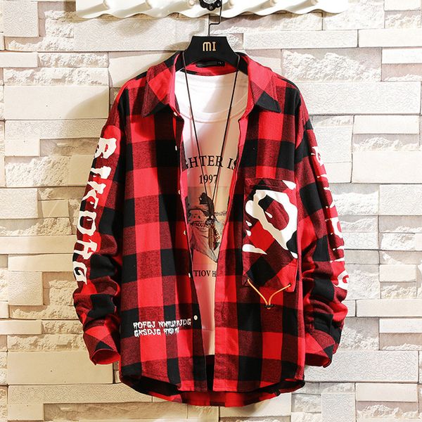 casual brand red chess shirt and black men's long shirts 2020 new spring plus asian size m-5xl 609x, White;black
casual brand red chess shirt and black men's long shirts 2020 new spring plus asian size m-5xl 609x, White;black