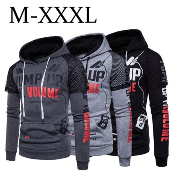 mens hip hop skinny hoodies fashion trend mesh long sleeve with pockets drawstring hooded sweatshirts male spring new casual slim hoodies, Black
mens hip hop skinny hoodies fashion trend mesh long sleeve with pockets drawstring hooded sweatshirts male spring new casual slim hoodies, Black