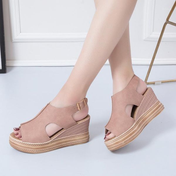 woman platform sandals women's buckle strap wedges women summer shoes ladies footwear female peep toe pumps plus size 35-431, Black
woman platform sandals women's buckle strap wedges women summer shoes ladies footwear female peep toe pumps plus size 35-431, Black