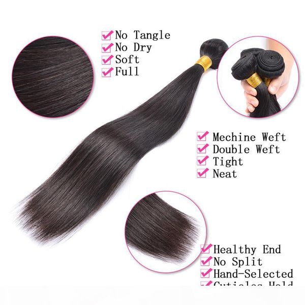 grade 8a brazilian straight hair 4 bundles unprocessed peruvian indian malaysian cambodian human hair weaves up 2 years life can bleach, Black;brown
grade 8a brazilian straight hair 4 bundles unprocessed peruvian indian malaysian cambodian human hair weaves up 2 years life can bleach, Black;brown