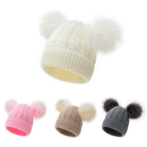 baby beanies hats children knitted pompon winter autumn cute cap for girls boys casual solid color warm girl hat with two balls rn8094, Yellow
baby beanies hats children knitted pompon winter autumn cute cap for girls boys casual solid color warm girl hat with two balls rn8094, Yellow