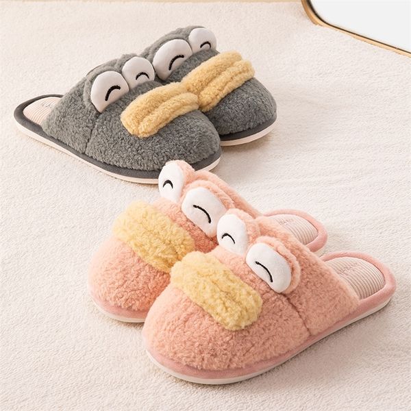 women winter slippers comfortable warm shoes female plush suede lovely mouth soft sole indoor bedroom home couple man slippers 201215, Black
women winter slippers comfortable warm shoes female plush suede lovely mouth soft sole indoor bedroom home couple man slippers 201215, Black