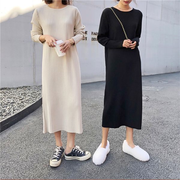 2021 new women's autumn and winter new mid-length knitted dress long-sleeved hooded half-high collar sweater v8jc, White;black
2021 new women's autumn and winter new mid-length knitted dress long-sleeved hooded half-high collar sweater v8jc, White;black