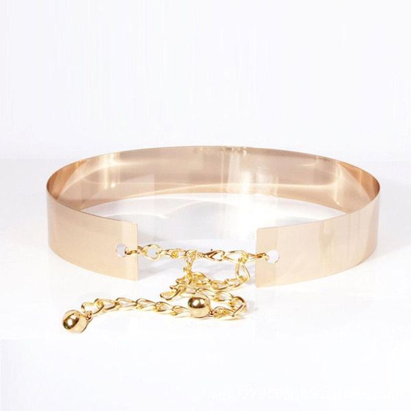2020 new metal chain belt women mirror silver luxury fashion waist belts ladies waistband gold chic wide belt accessories 100cm, Black;brown
2020 new metal chain belt women mirror silver luxury fashion waist belts ladies waistband gold chic wide belt accessories 100cm, Black;brown