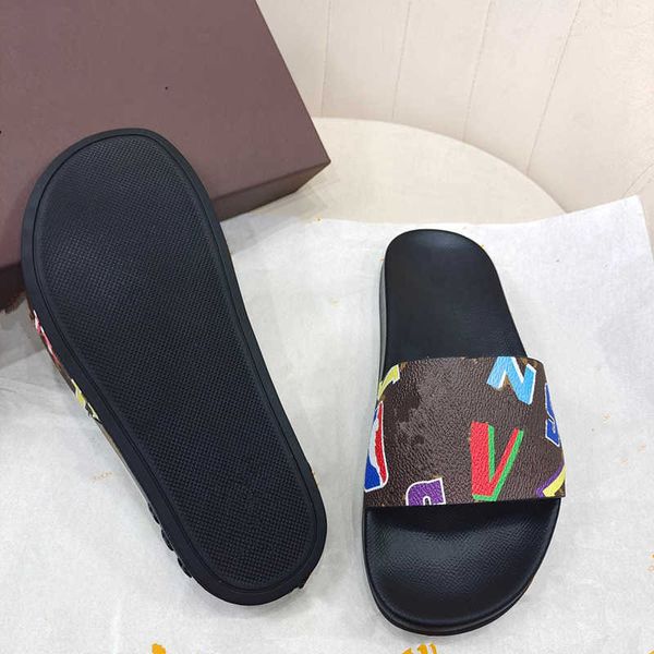 2021 mens womens slipper font shoes slide fashion sandals flat flip flop with box size 35-45, Black
2021 mens womens slipper font shoes slide fashion sandals flat flip flop with box size 35-45, Black