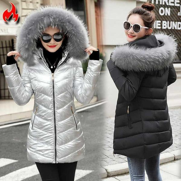 winter jacket women 2019 winter female long parkas mujer coat women fake fur collar warm woman parka outerwear down jacket coat1, Black 
winter jacket women 2019 winter female long parkas mujer coat women fake fur collar warm woman parka outerwear down jacket coat1, Black