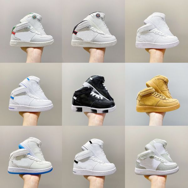 td force 1 mid kids skate shoes high lv8 classic white hook loop designers toddler antislip jogging sneakers no.1 board infant wear-resistan
td force 1 mid kids skate shoes high lv8 classic white hook loop designers toddler antislip jogging sneakers no.1 board infant wear-resistan
