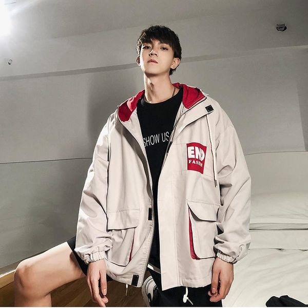 men's jackets 2021 hat work clothes streetwear bomber jacket men coats loose male pocket wash cotton white/black windbreaker size m-5xl, Black;brown
men's jackets 2021 hat work clothes streetwear bomber jacket men coats loose male pocket wash cotton white/black windbreaker size m-5xl, Black;brown
