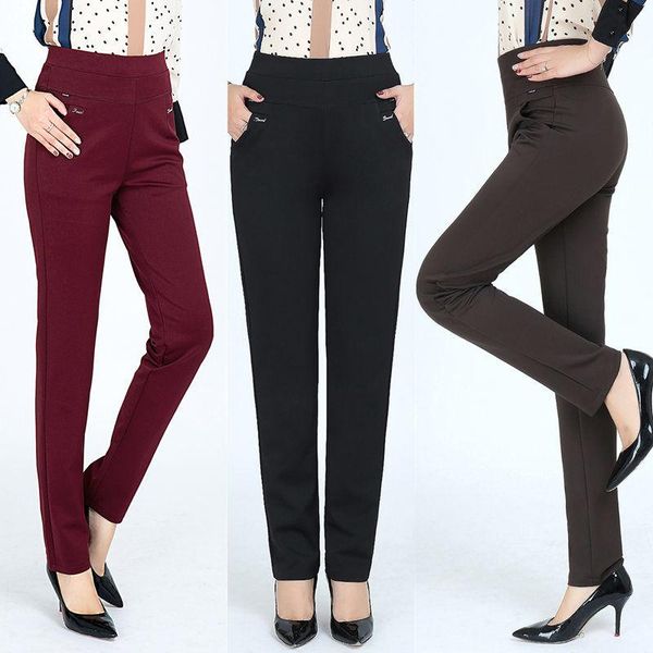 s-6xlnew autumn winter plus size women's pants fashion solid color skinny high waist elastic trousers fit lady pencil pants, Black;white
s-6xlnew autumn winter plus size women's pants fashion solid color skinny high waist elastic trousers fit lady pencil pants, Black;white
