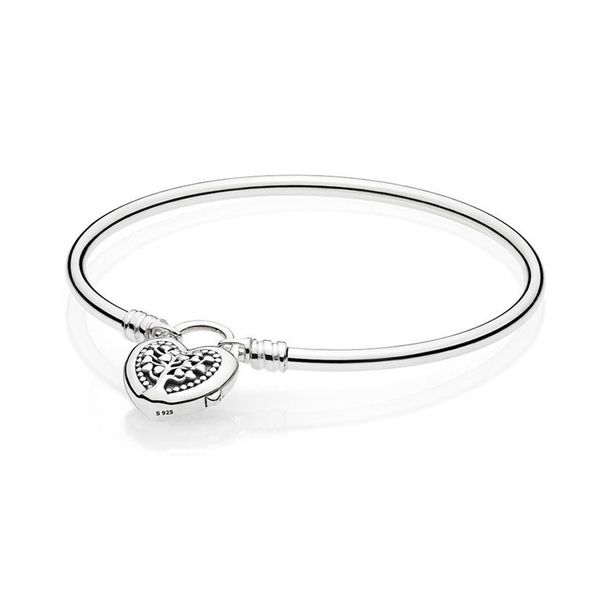 authentic 925 sterling silver bracelet for women limited edition flourishing heart padlock bangle fit lady bead charm pendant c19021501, Black
authentic 925 sterling silver bracelet for women limited edition flourishing heart padlock bangle fit lady bead charm pendant c19021501, Black
