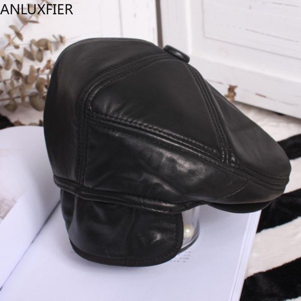 berets h6949 genuine leather hat men's middle elderly beret hats male autumn winter leisure cowhide cap outdoor warm caps, Blue;gray
berets h6949 genuine leather hat men's middle elderly beret hats male autumn winter leisure cowhide cap outdoor warm caps, Blue;gray