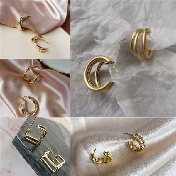 mo4 plated new roman brand titanium gold arrive i out earring love earrings for woman jewelry steel fashion silver rose color wide for, Golden
mo4 plated new roman brand titanium gold arrive i out earring love earrings for woman jewelry steel fashion silver rose color wide for, Golden
