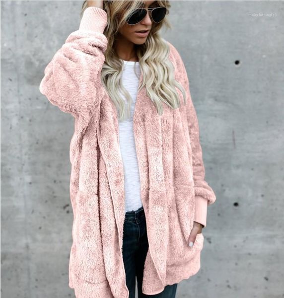 women's fur & faux womens jackets outerwear winter hooded velvet coats pocket design loose women clothing warm soft 1, Black
women's fur & faux womens jackets outerwear winter hooded velvet coats pocket design loose women clothing warm soft 1, Black