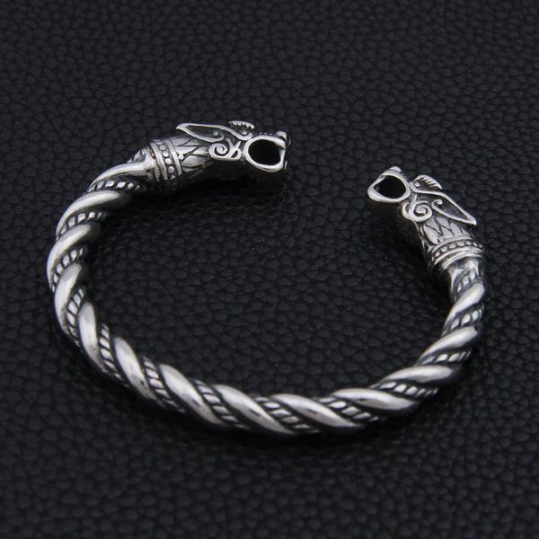steampunk double dragon head cuff bracelets for women jewelry fashion accessories viking style stainless steel men wristband, Black
steampunk double dragon head cuff bracelets for women jewelry fashion accessories viking style stainless steel men wristband, Black