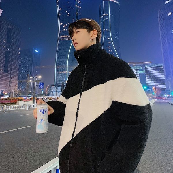 2021 new winter in the fashionable haphazard versatile bundled lamb skin men loose style warm gray velvet jacket 5yhd 800c, Black
2021 new winter in the fashionable haphazard versatile bundled lamb skin men loose style warm gray velvet jacket 5yhd 800c, Black