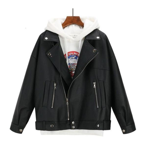 new arrival ladies solid spring autumn leather jacket women oversized korean style pu jacket female faux chic coat outwear black, Tan;black
new arrival ladies solid spring autumn leather jacket women oversized korean style pu jacket female faux chic coat outwear black, Tan;black