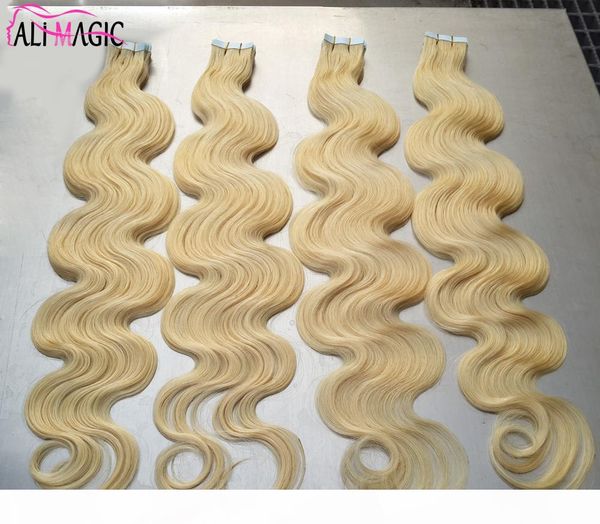 beauty skin weft tape hair extensions 100g human hair blonde brazilian body wave juan cheng ali magic factory wholesale, Black
beauty skin weft tape hair extensions 100g human hair blonde brazilian body wave juan cheng ali magic factory wholesale, Black