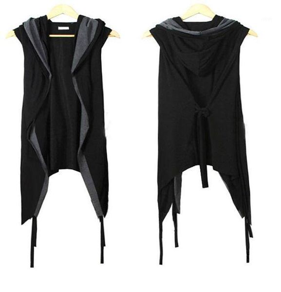 new selling novelty men's fake-two pieces male fashion popular sleeveless hooded vests & cardigan man hip hop sweater1, Black;white
new selling novelty men's fake-two pieces male fashion popular sleeveless hooded vests & cardigan man hip hop sweater1, Black;white