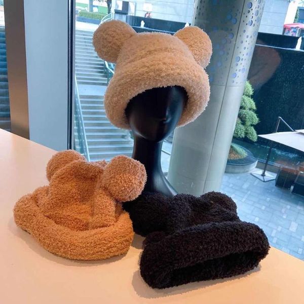 beanie/skull caps autumn winter ins style lovely and interesting warm, windproof cold resistant bear ears plush hat basin cap woman girl, Blue;gray
beanie/skull caps autumn winter ins style lovely and interesting warm, windproof cold resistant bear ears plush hat basin cap woman girl, Blue;gray