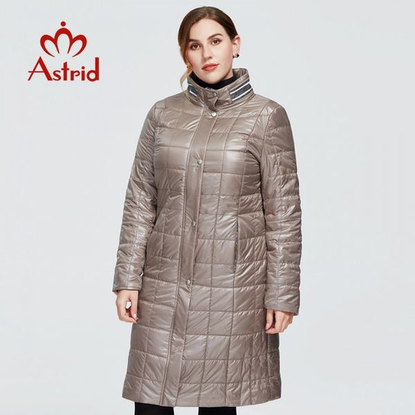 astrid new autumn winter women's coat women windproof warm long parka plaid thin jacket large sizes za female clothing 9386 201029, Black
astrid new autumn winter women's coat women windproof warm long parka plaid thin jacket large sizes za female clothing 9386 201029, Black