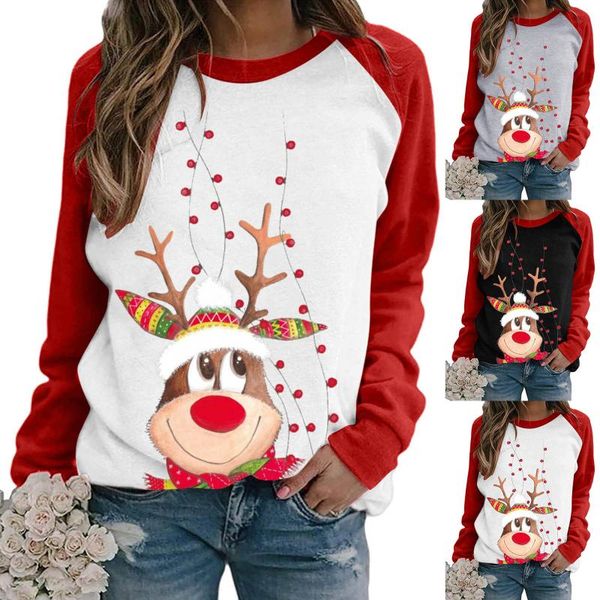 40# elk printing blouses shirts women casual loose christmas printing womens and blouses long sleeve shirts blouse, White
40# elk printing blouses shirts women casual loose christmas printing womens and blouses long sleeve shirts blouse, White