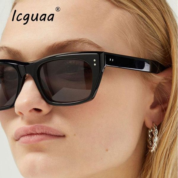 sunglasses fashion small square style rivets gradient vintage brand design sun glasses uv400, White;black
sunglasses fashion small square style rivets gradient vintage brand design sun glasses uv400, White;black