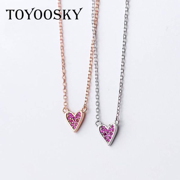 toyoosky s925 silver necklace fashion temperament purple crystal heart-shap necklace & pendants personality simple chain jewelry1
toyoosky s925 silver necklace fashion temperament purple crystal heart-shap necklace & pendants personality simple chain jewelry1