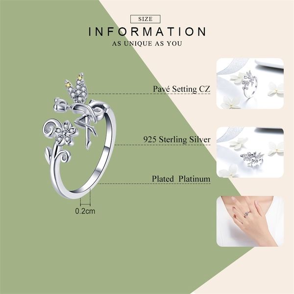 bamoer new arrival 925 sterling silver fairy & daisy flower open size finger rings women wedding engagement jewelry bsr025 y200321, Slivery;golden
bamoer new arrival 925 sterling silver fairy & daisy flower open size finger rings women wedding engagement jewelry bsr025 y200321, Slivery;golden