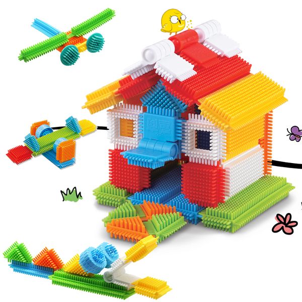 soft bristle building blocks for children's assembly, stabbing, big granule, boys and girls toys, 3-6 years old
soft bristle building blocks for children's assembly, stabbing, big granule, boys and girls toys, 3-6 years old