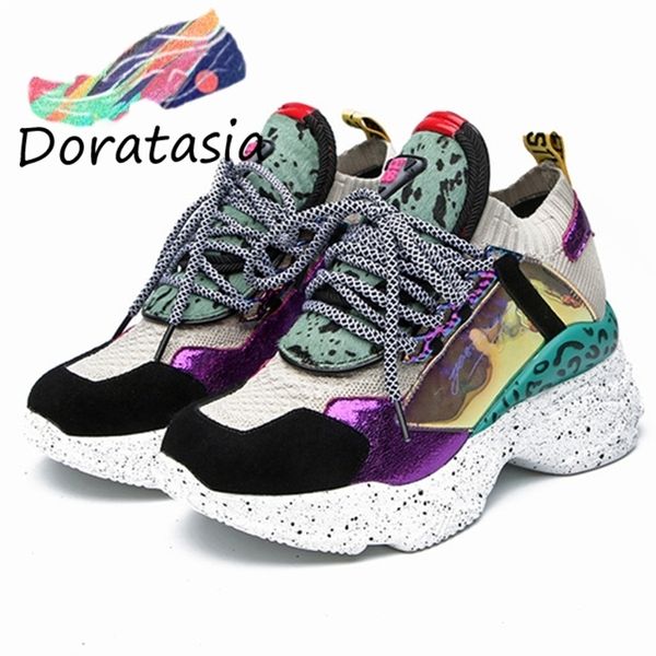 doratasia new dropship genuine leather shoes suede light mesh sock sneakers women summer horsehair women casual shoes woman y200424, Black
doratasia new dropship genuine leather shoes suede light mesh sock sneakers women summer horsehair women casual shoes woman y200424, Black
