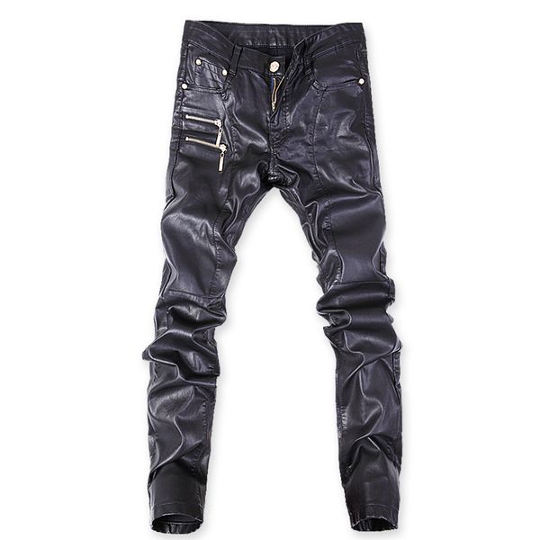 2020 of leather high-quality new fashion boutique tight motorcycle pants personality men decoration t8dz, Black;brown
2020 of leather high-quality new fashion boutique tight motorcycle pants personality men decoration t8dz, Black;brown