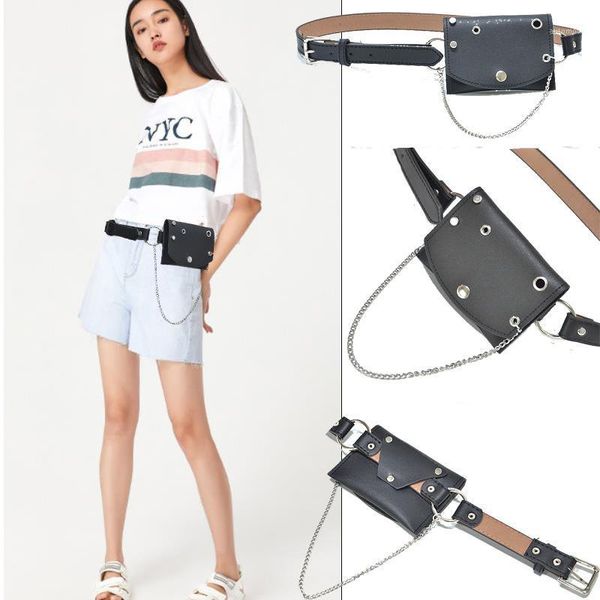 luxury 2020 new chain belts punk style pocket fashion retro female hip messenger purse wallet metal buckle skirt bag belt bg-8091, Black;brown
luxury 2020 new chain belts punk style pocket fashion retro female hip messenger purse wallet metal buckle skirt bag belt bg-8091, Black;brown