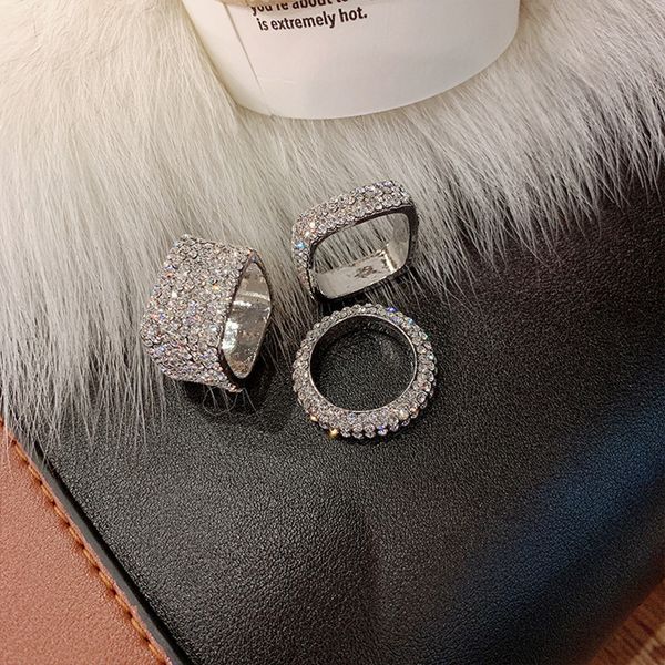 exaggeration, simplicity, personality, indifference, wind full diamond ring, women's net red ins minority index finger joint, versatile, Silver
exaggeration, simplicity, personality, indifference, wind full diamond ring, women's net red ins minority index finger joint, versatile, Silver
