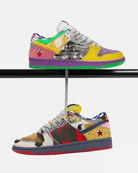 highest qualitynew arrival what the dunk sb low mens women running shoes lemon wash skateboard sports sneakers size 36-45 a1, Black
highest qualitynew arrival what the dunk sb low mens women running shoes lemon wash skateboard sports sneakers size 36-45 a1, Black
