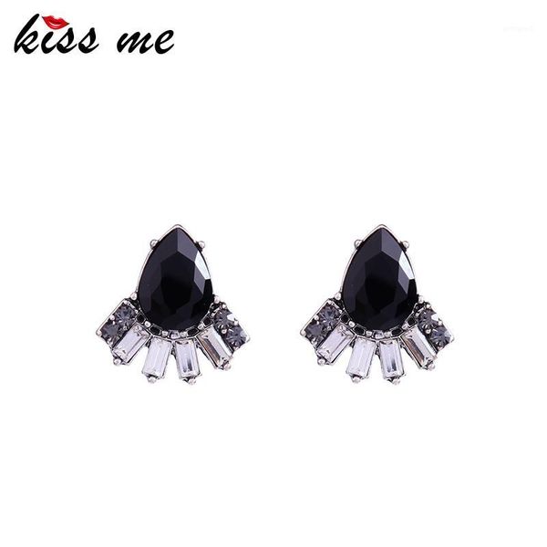 stud kiss me simple black waterdrop earrings trendy geometric crystal party for women fashion jewelry1, Golden;silver
stud kiss me simple black waterdrop earrings trendy geometric crystal party for women fashion jewelry1, Golden;silver