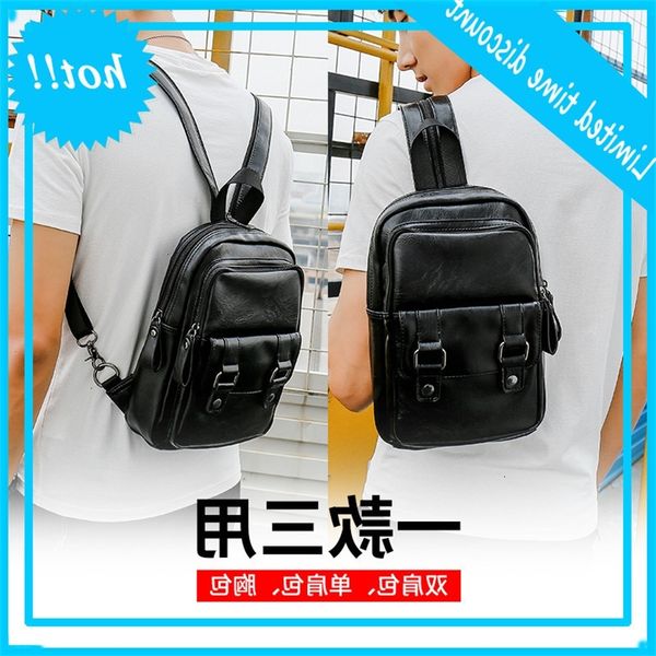 multi functional backpack new korean schoolbag men's fashion trend leisure simple single shoulder diagonal span
multi functional backpack new korean schoolbag men's fashion trend leisure simple single shoulder diagonal span