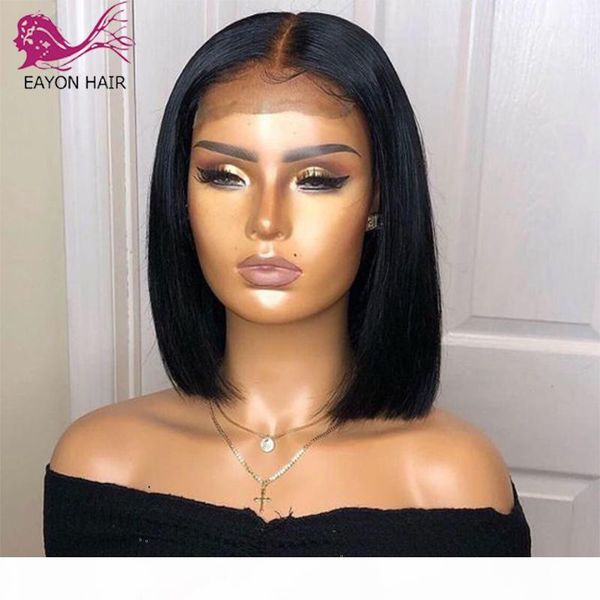 eayon 150% density silk base short bob lace front human hair wigs brazilian remy hair bob 5x5 scalp cut wig for women, Black;brown
eayon 150% density silk base short bob lace front human hair wigs brazilian remy hair bob 5x5 scalp cut wig for women, Black;brown
